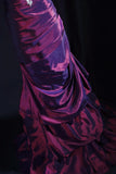 Vintage Prom Dresses 90s Formal Mermaid Sweetheart Grape Taffeta With Beadings Long Party Gowns Prom Dresses HZ0311