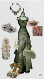 Vintage Mermaid Spaghetti Straps Green Prom Dresses Long 18th Birthday Outfit Senior High School Dance Party Dress HZ0311